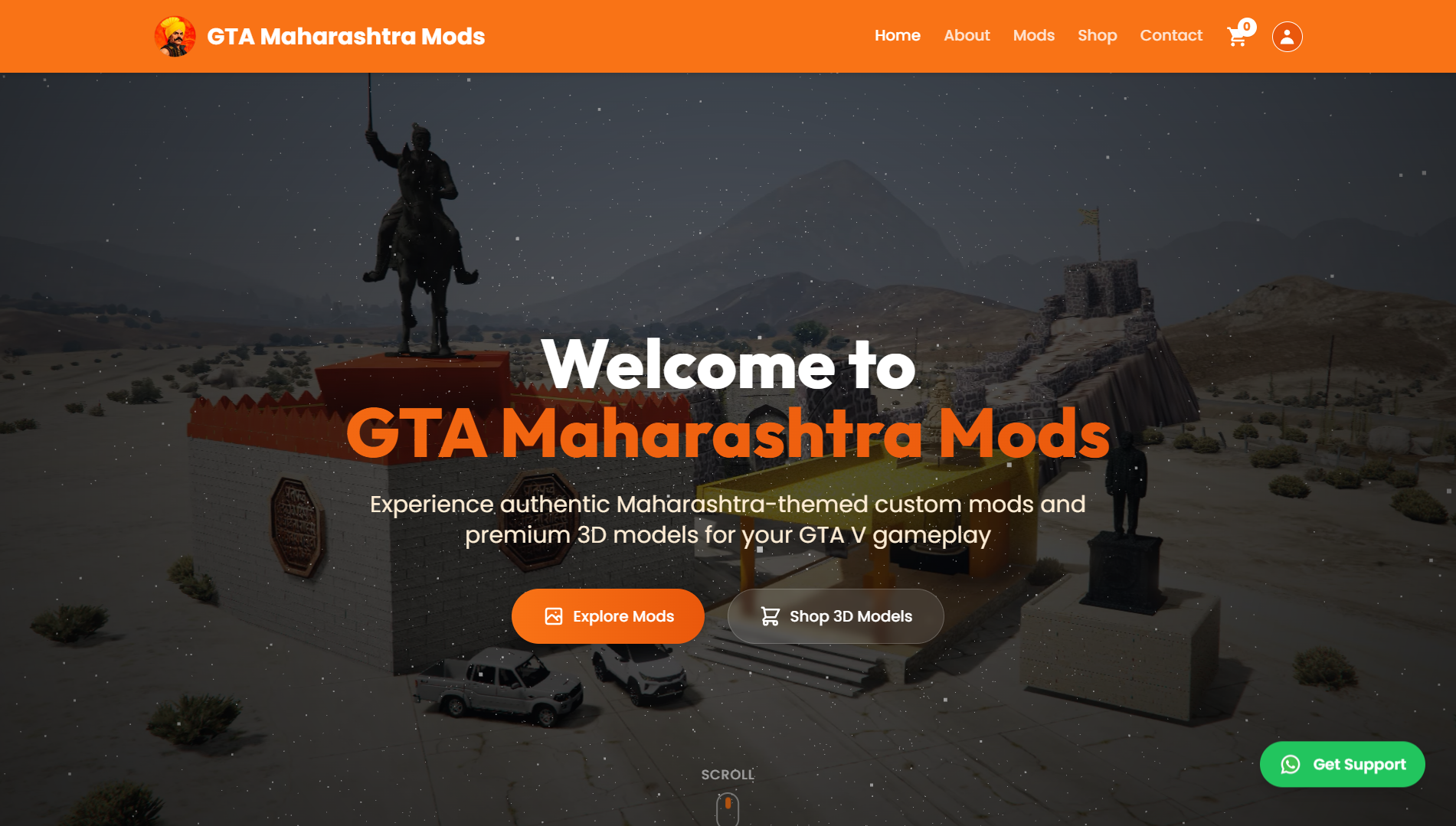 GTA Mods Collection project screenshot