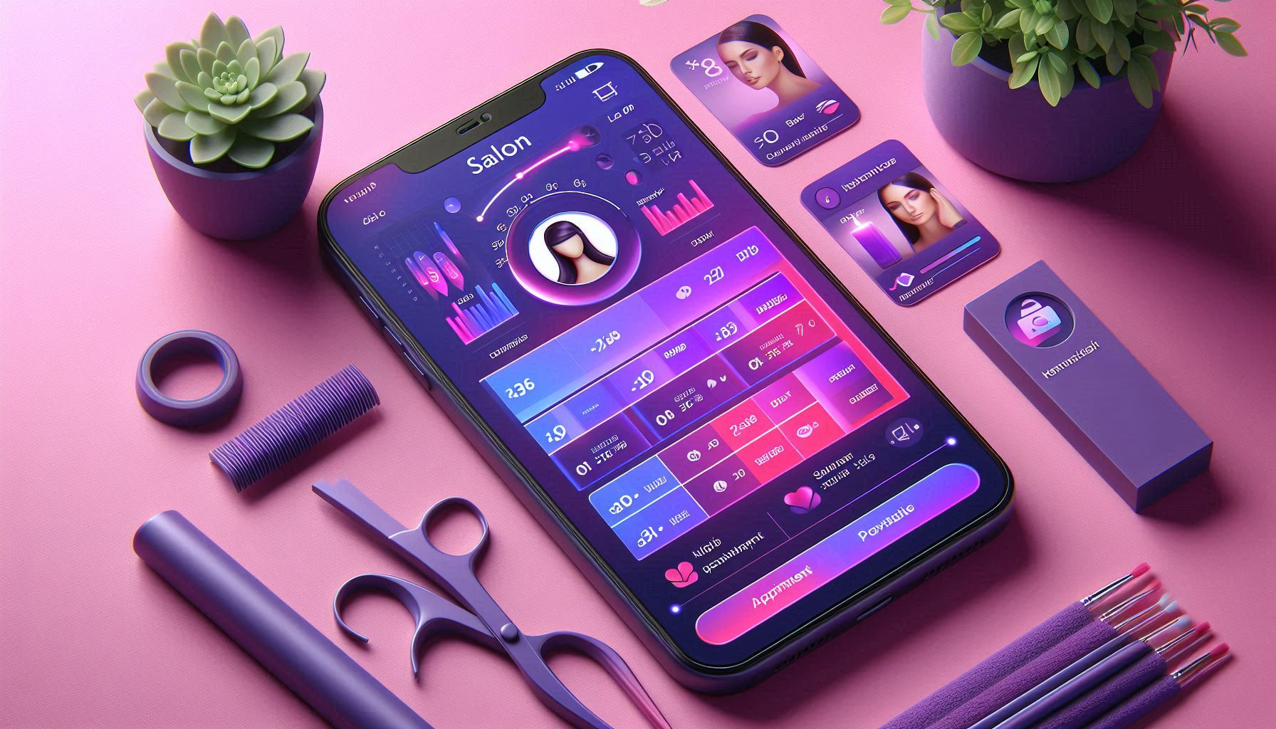 Zervista - Salon Management System project screenshot
